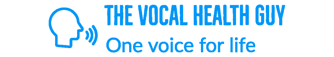 Vocal Health Logo Blue Vocal Health Logo Blue